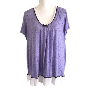 Simply Vera Violet Plus Size Babydoll Sway